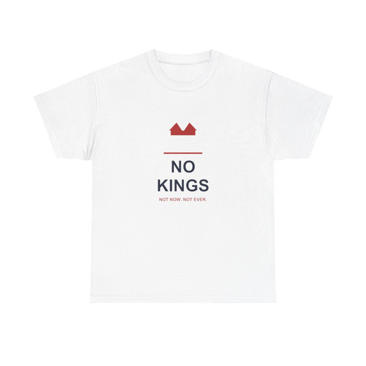 no-kings-anti-trump-shirt enlarged final White