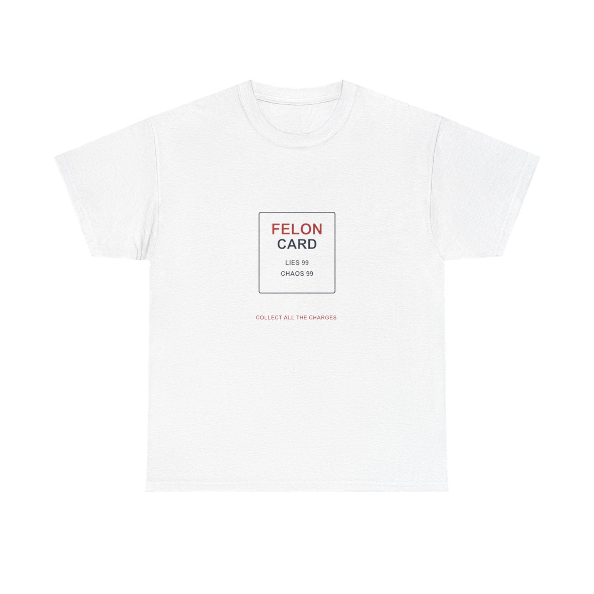 trump-felon-trading-card-shirt standardized White